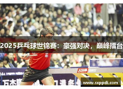 2025乒乓球世锦赛：豪强对决，巅峰擂台